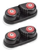 2 st Kayak Cam Cleat Båt Kanot Segling Båt Jolle Aluminium Cam Cleats Snabb Insteg Kajak Tillbehör