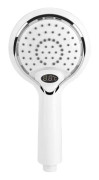 LED Duschhuvud Handdusch, 3 Färger Temperaturkontroll Led Sho