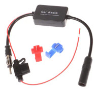 Bilradio FM&AM Radiosignal Antenn Signal Booster Förstärkare