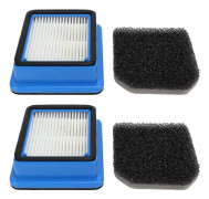2set dammsugarfilter ersättningsdelar för Electrolux Q6 Q7 Q8 Wq61 Wq71 Wq81 fe