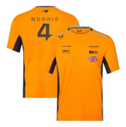 2023 vår och höst nya Team McLaren NORRIS#4 T-shirt L