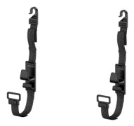 (Svart, 2-pack) Huvudstödshåkar Bakre Säte Organizer Justerbar Multifunktionell