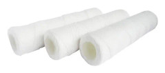 3-pack universella vattenfilterpatroner i standardstorlek för sedimentfiltrering ner till 25 mikron