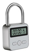 Timerlås med lcd-skärm, uppladdningsbar USB , vuxenspel, elektronisk timer