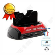 TD® 110*90*60MM USB till IDE-hårddisk dockningsstation Plug and Play