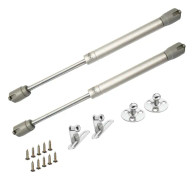 Hydrauliska gasfjädrar för köksskåp Dörr Lyftspjäll gångjärn 40N / 4kg 270mm Paket med 2 Sunmostar