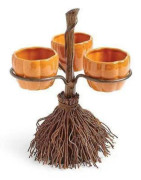 Halloween Pumpkin Snack Bowls Stand Dekor Holder Bowl (kan inte anlända före Halloween