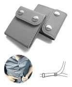 Säkerhetsbältesjusterare, 2-pack Universal Bil Säkerhetsbältesöverdrag Clip