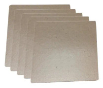 5st glimmerplattor Universal 120x130mm Ersättningsdel för mikrovågsugn för Midea