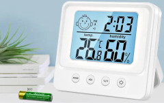 Inomhus Termometer Hygrometer, Luftfuktighetssensor Inomhusväder