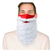 Lustiger Weihnachtsmann Bart Kostüm Zubehör