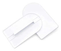 2 st Fondant Smoother Polisher för Kaktårtdekoration sockerhantverksskrapa Paddel Kakyta Nivåverktyg DIY Bakverktyg