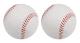 Professionell baseboll, PVC handsydd mjuk skumbaseboll för vuxna ungdomsträning professionell basebollspel (2 stycken)