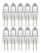 CRUEL G9 Halogenugnslampa 35W+G9 220V Platta fötter [Förpackning med 10]/Varmgul