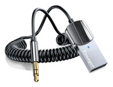 Bil Bluetooth-adapter 3,5 mm jack krypterad kabel