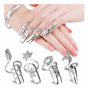 CQBB 1st nail art fogring set om fyra (se anmärkningar) makeup