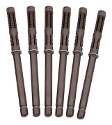 [6 st] 12x120mm Dolda Flytande Hyllkonsoler Väggmonterade Hyllkonsoler - Tungt Osynligt