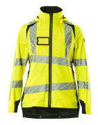 Mascot Jacka Med Ytterfoder Huva Accelerate Safe 19011 Gul 3XL