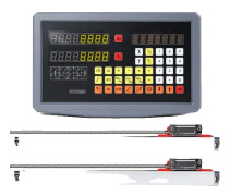 SINO Dro Linjala Skalor, 5U 5V TTL, 2 3 Axlar, SDS2MS Dro Set