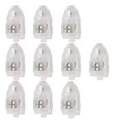 10-pack Mini LED-ljusballonger för papperslyktor (blå) Sunmostar