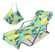 Fashion Printing Summer Lounge Chair Cover för solbad wi