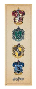 Affisch Puerta escudos casas - Harry Potter - 12-11354