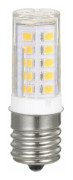 E17 liten skruv LED-lampa mikrovågsrökare energibesparande minikylskåpslampa varmt ljus 3000K 5W-E17-33 pärlor