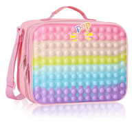 Pop Lunch Box för flickor Barn Skol Lunch Bag, Tillbaka till skolan Material Pop Isolerad Lunch Bag Box Tote för Barn Skol Resepresenter, Skolmaterial