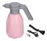 Elektrisk sprayflaska, 2L trädgårdsspruta bevattningsflaska elektrisk hushållsrengöring USB sprinkler vattenkanna (rosa) pink