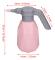 Elektrisk sprayflaska, 2L trädgårdsspruta bevattningsflaska elektrisk hushållsrengöring USB sprinkler vattenkanna (rosa) pink
