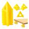 10st Mini Cone Paint Stand Pyramid Stand Set Painter's Pyram Gul 10st