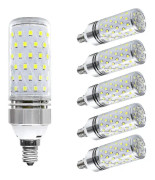 E12 LED-ljuskälla 16W LED-kronljus 1500lm Dagsljusvitt 6000k 120W Glödlampa motsvarande Cri80+ Candelabra LED-ljuskällor Ej dimbar Ce