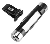 Clip-on Lastbilsbil LCD Termometer Bil Digital Bakgrundsbelysning Klockmonitor Vit Bakgrundsbelysning