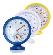 Pekareshygrometer -30 till 50 grader Hemtermometer 3 färger