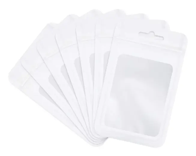 100 st återförslutningsbara luktfria påsar, 7 * 10 cm / 3 * 4 tum Reu