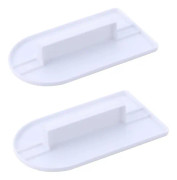 2 st Fondant Run Tool Tårtdekorationsutjämningsvätskekvarn (14,5 x 8 cm)