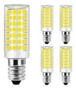 E14 9W LED-motsvarande halogenlampa 75W - Kallvit 6000K - Ej dimbar - AC 220-240V (4-pack)