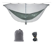 Polyester Camping Hängmatta Myggnät för 360°