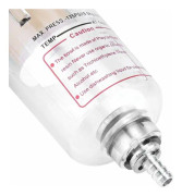 1/4 " Luftkompressorfilterregulator med tryckmätare, vattentrycksfuktavskiljare luftfilterverktyg