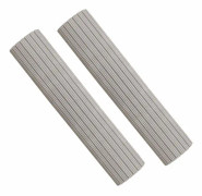 2 x Supermopp ersättningsrefill reservdel återanvändbar PVA-svamp huvud superabsorberande för parkettlaminat trävinylplattor kök badrumsgolvstädning