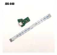 USB laddningsportuttag Kretskort för 12-pin JDS 011 030 040 055 14-pin 001-kontakt för PS4-kontroller