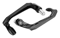 Motorcykel Motorcykel Handspaksskydd Guard Motorcykel, 7/8 tum Universal aluminiumlegering Motorcykelstyre tumbromsskydd (svart)