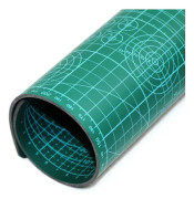 Skärmatta A3 halkfri 2 sidor - Självläkande tryckta skärbrädor - Grön - 45 x 30 cm - Skärmatta A3 för quiltning, sömnad, scrapbooking，En bit