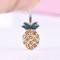 14G Kirurgiskt Stål Ananas Navel Rings Belly Button Rings Belly