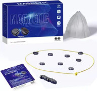 Magnetiskt schackspel, roligt bordsspel med magnetpussel, strategispel,