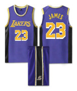 #23 Lebron James Baskettröja Set Lakers Uniform För L(140-150) XL(150-160) XL(150-160)