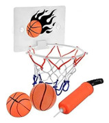 Mini basketkorg och bollar - Sovrum Badrum Toalett Kontor D