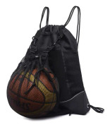 Basketboll dragsnöre väskor, fotboll dragsnöre väska multifunktionell vattentät mesh ryggsäck justerbar rem, för basketboll fitness sportträning bärbar axelväska