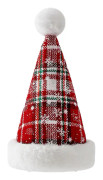 Christmas Pet Hat Snowflake Plaid Pet Dog Cat Hat