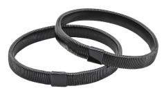 2-pack Mans Armband i Metall med Elastisk Stretch